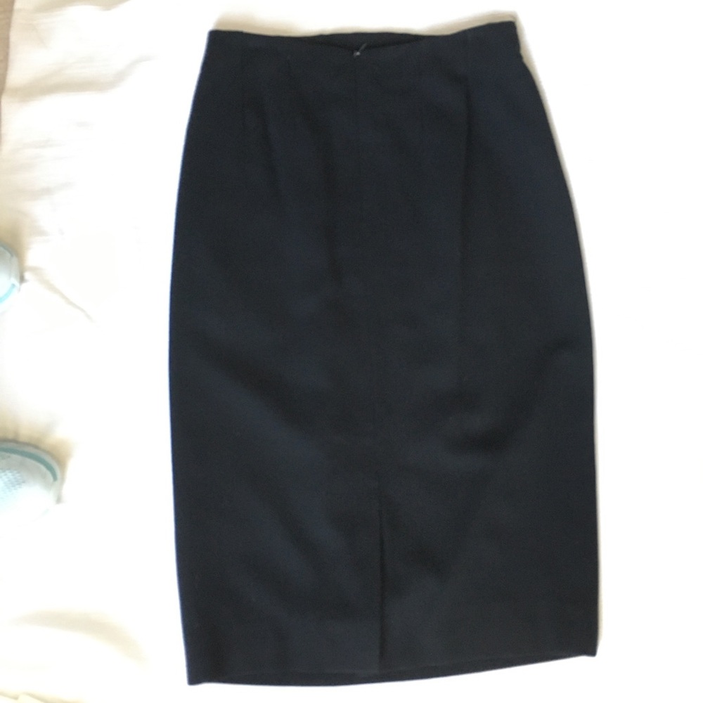 Black skirt wool/lined PRICE DROP from $45 to $32